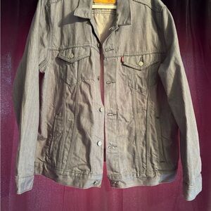 Levi's Light Gray Denim Jacket